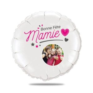 Ballon bonne fête mamie personnalisé