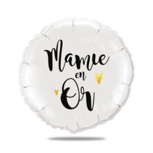 Ballon bonne fête mamie personnalisé