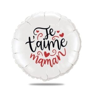 Ballon bonne fête maman personnalisé