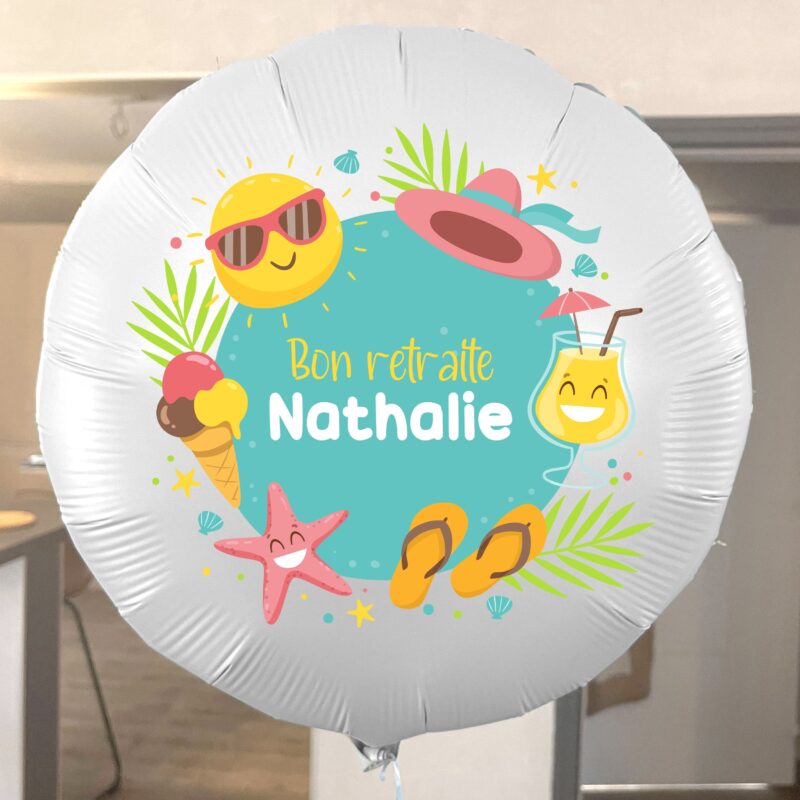 Ballon personnalisé rond 46cm